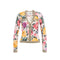 Blugirl by Blumarine Cardigan Cardigan Donna con stampa floreale Multicolor - Francavilla Moda
